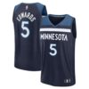 Anthony Edwards Minnesota Timberwolves Player Jersey Icon Edition Navy, Limited Replica Fan Edition