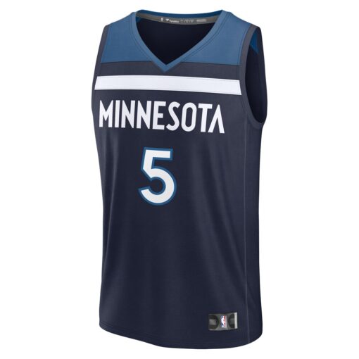 Anthony Edwards Minnesota Timberwolves Player Jersey Icon Edition Navy, Limited Replica Fan Edition