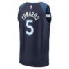 Anthony Edwards Minnesota Timberwolves Player Jersey Icon Edition Navy, Limited Replica Fan Edition