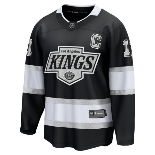 Anze Kopitar Los Angeles Kings Home Premier Breakaway Player Jersey – Black, Limited Replica Fan Edition