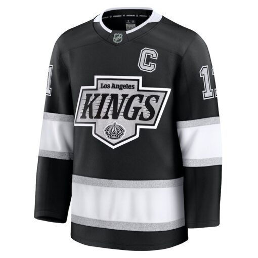 Anze Kopitar Los Angeles Kings Home Premium Jersey – Black, Limited Replica Fan Edition