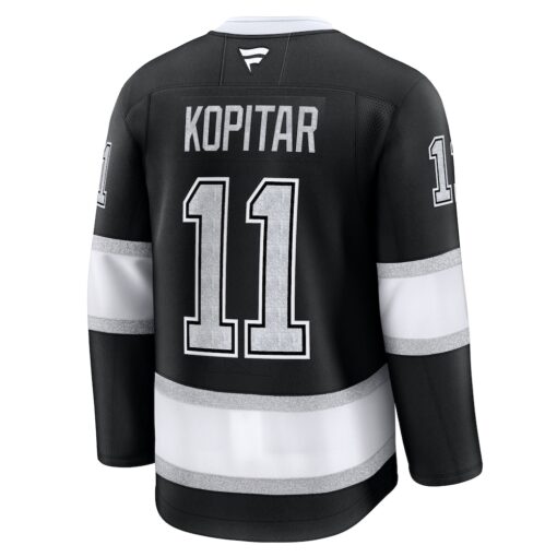 Anze Kopitar Los Angeles Kings Home Premium Jersey – Black, Limited Replica Fan Edition