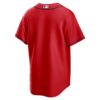 Atlanta Braves Alternate Replica Team Jersey - Red, Limited Replica Fan Edition