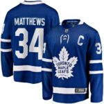 Auston Matthews Toronto Maple Leafs Fanatics Captain Patch Home Breakaway Player Jersey, Limited Replica Fan Edition