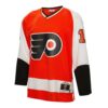 Bernie Parent Philadelphia Flyers Mitchell Ness 1974/75 Blue Line Player Jersey - Orange, Limited Replica Fan Edition