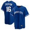 Bo Jackson Kansas City Royals Alternate 2 Replica Jersey - Rush Blue, Limited Replica Fan Edition