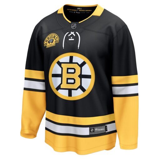 Boston Bruins Alternate Breakaway Jersey – Black, Limited Replica Fan Edition