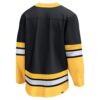 Boston Bruins Alternate Breakaway Jersey - Black, Limited Replica Fan Edition