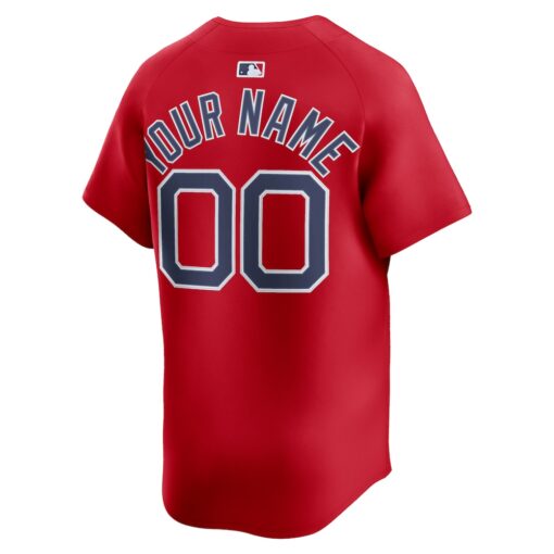 Boston Red Sox Alternate Limited Custom Jersey – Red, Limited Replica Fan Edition