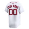 Boston Red Sox Home Limited Custom Jersey - White, Limited Replica Fan Edition
