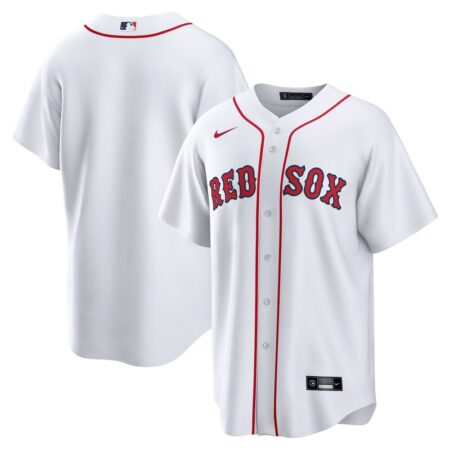 Boston Red Sox Home Replica Team Jersey – White, Limited Replica Fan Edition