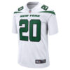 Breece Hall New York Jets Jersey - White, Limited Replica Fan Edition
