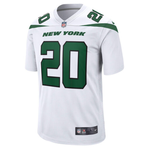 Breece Hall New York Jets Jersey – White, Limited Replica Fan Edition