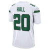 Breece Hall New York Jets Jersey - White, Limited Replica Fan Edition