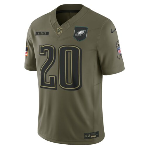 Brian Dawkins Philadelphia Eagles Limited Jersey – Olive, Limited Replica Fan Edition