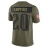 Brian Dawkins Philadelphia Eagles Limited Jersey - Olive, Limited Replica Fan Edition