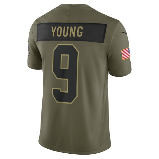 Bryce Young Carolina Panthers Limited Jersey – Olive, Limited Replica Fan Edition