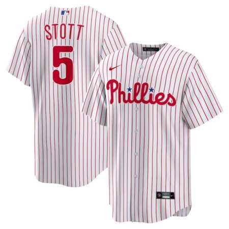 Bryson Stott Philadelphia Phillies Replica Player Jersey – White, Limited Replica Fan Edition