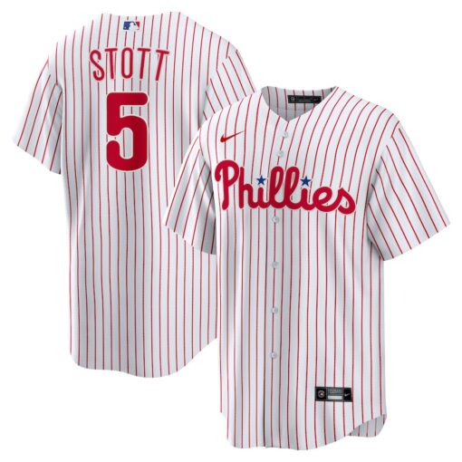 Bryson Stott Philadelphia Phillies Replica Player Jersey – White, Limited Replica Fan Edition
