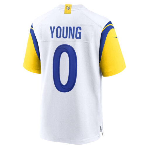 Byron Young Los Angeles Rams Jersey – White, Limited Replica Fan Edition