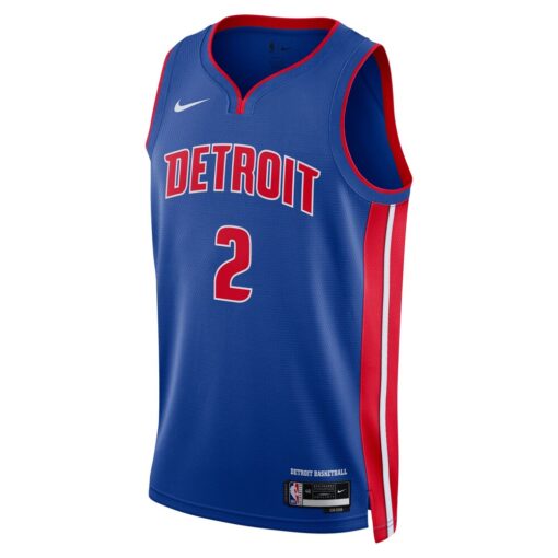 Cade Cunningham Detroit Pistons Unisex Swingman Jersey Icon Edition Blue, Limited Replica Fan Edition
