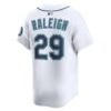 Cal Raleigh Seattle Mariners Home Limited Player Jersey - White, Limited Replica Fan Edition