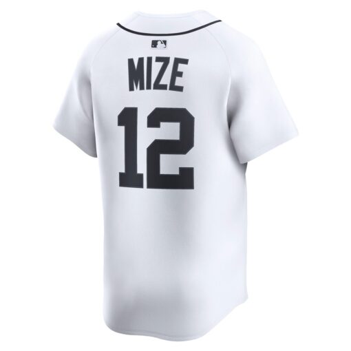 Casey Mize Detroit Tigers Home Limited Player Jersey – White, Limited Replica Fan Edition