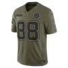 CeeDee Lamb Dallas Cowboys Limited Jersey - Olive, Limited Replica Fan Edition