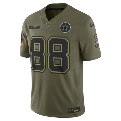 CeeDee Lamb Dallas Cowboys Limited Jersey – Olive, Limited Replica Fan Edition