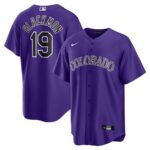 Colorado Rockies Alternate Replica Team Jersey – Purple, Limited Replica Fan Edition