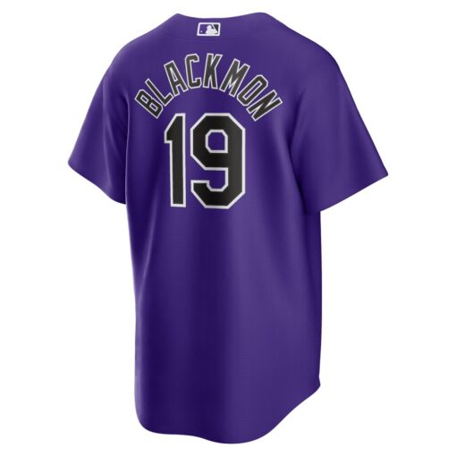 Charlie Blackmon Colorado Rockies Alternate Replica Player Name Jersey – Purple, Limited Replica Fan Edition