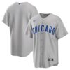 Chicago Cubs Road Replica Team Jersey - Gray, Limited Replica Fan Edition
