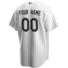 Chicago White Sox Home Replica Custom Jersey - White, Limited Replica Fan Edition