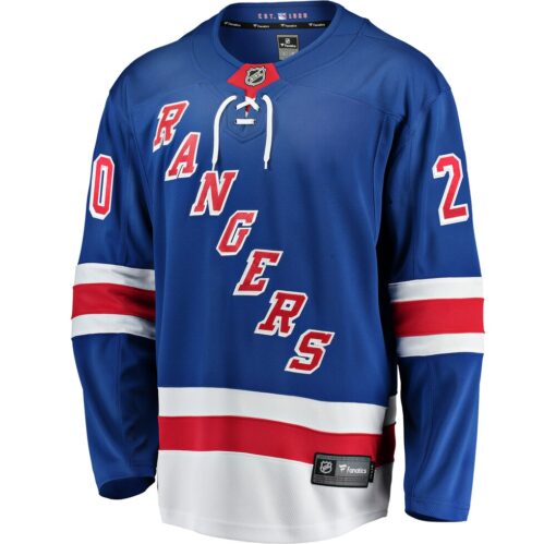 Chris Kreider New York Rangers Home Breakaway Player Jersey – Blue, Limited Replica Fan Edition