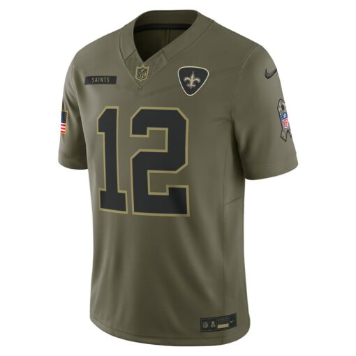 Chris Olave New Orleans Saints Limited Jersey – Olive, Limited Replica Fan Edition