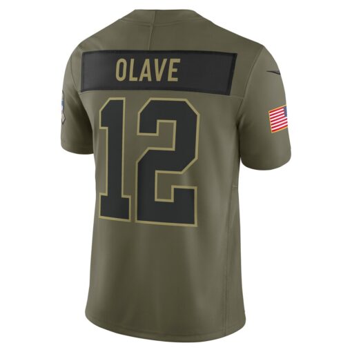 Chris Olave New Orleans Saints Limited Jersey – Olive, Limited Replica Fan Edition