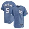 CJ Abrams Washington Nationals 2025 City Connect Limited Jersey - Blue, Limited Replica Fan Edition