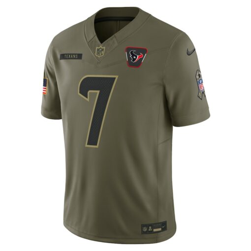 C.J. Stroud Houston Texans Limited Jersey – Olive, Limited Replica Fan Edition