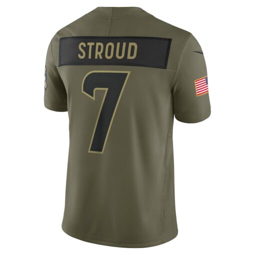 C.J. Stroud Houston Texans Limited Jersey – Olive, Limited Replica Fan Edition