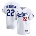 Clayton Kershaw Los Angeles Dodgers 2025 MLB World Tour Tokyo Series Home Limited Player Jersey - White, Limited Replica Fan Edition