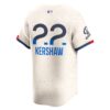 Clayton Kershaw Los Angeles Dodgers City Connect Limited Player Jersey - Cream, Limited Replica Fan Edition