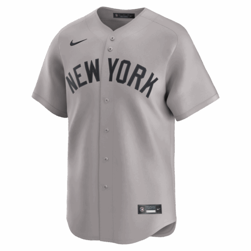Cody Bellinger New York Yankees Road Limited Player Jersey – Gray, Limited Replica Fan Edition