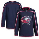 Columbus Blue Jackets Home Primegreen Jersey - Navy, Limited Replica Fan Edition