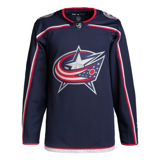 Columbus Blue Jackets Home Primegreen Jersey – Navy, Limited Replica Fan Edition