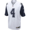 Dak Prescott Dallas Cowboys Jersey - White, Limited Replica Fan Edition