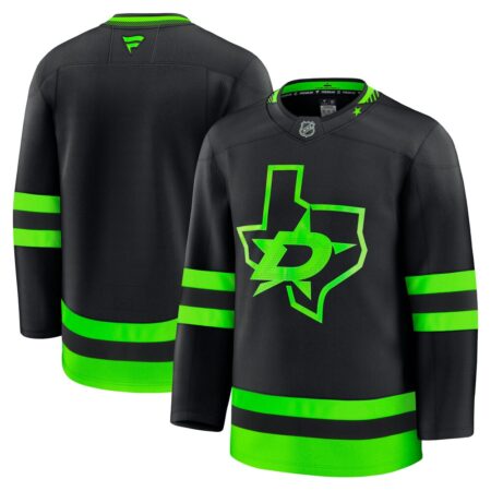 Dallas Stars Alternate Premium Jersey – Black, Limited Replica Fan Edition