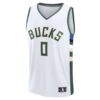 Damian Lillard Milwaukee Bucks Player Jersey - Association Edition - White, Limited Replica Fan Edition