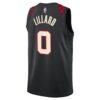 Damian Lillard Portland Trail Blazers Unisex 2023/24 Swingman Jersey - Black - City Edition, Limited Replica Fan Edition