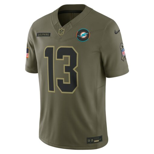 Dan Marino Miami Dolphins Limited Jersey – Olive, Limited Replica Fan Edition
