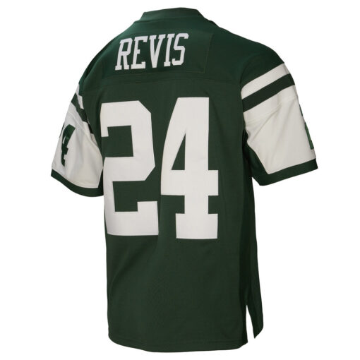 Darrelle Revis New York Jets Mitchell and Ness Legacy Replica Jersey – Green, Limited Replica Fan Edition